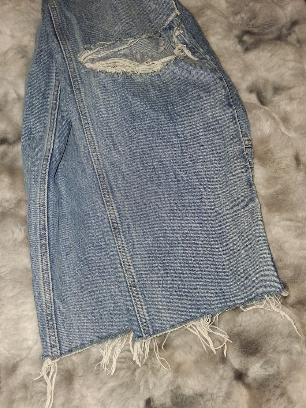 Ksubi Light Blue  Denim Jeans - Royalty Heroism Graphic - Picture 4 of 4